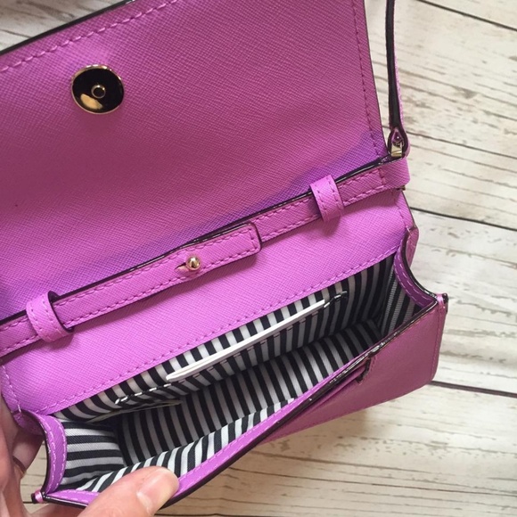 Kate Spade Arielle Morning Glory Purple Crossbody - Picture 4 of 8